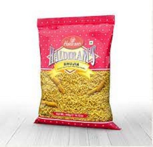 Instant Food And Snacks Crunchy Salty Spicy Taste Haldiram Aloo Bhujia 