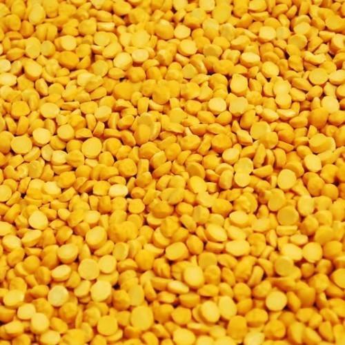 Common Yellow Colour Unpolished Chana Dal With 6 Months Shelf Life And Rich In Protein, Fiber