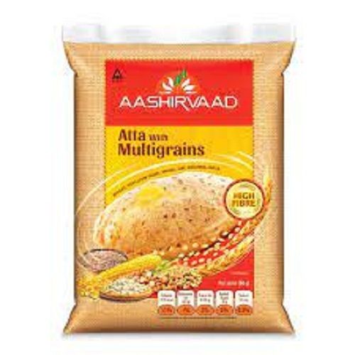 White 100% Natural Pure Organic And Healthy Aashirvaad Whole Wheat Fresh Chakki Atta For Cooking