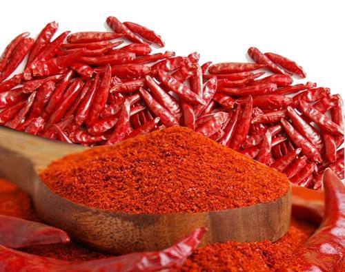 100 Percent Pure Fresh Spicy And Hot Taste Red Chilli Powder, No Added Preservative Grade: A