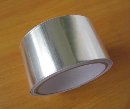 Silver  4 Inch Aluminium Tape For Binding, Packaging, Sealing Propose Single Sided