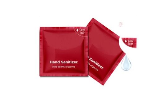 Anti Bacteria 5ml Hand Sanitizer Sachet For Kills 99.9% Of Harmful Germs