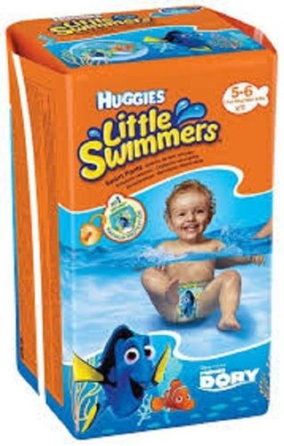 Baby Huggies Little Swimmers Diapers Breathable Prevents Leakage Without Heaviness And Extra Absorb Baby Diapers 