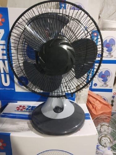 Black And White Plastic Portable High-speed Electrical Air Cooling Table Fan