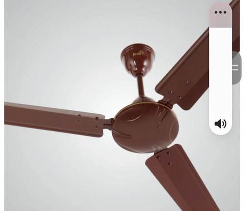 Brown Strong And Highly Durable Metal High-Speed Electrical Ceiling Fan, 240-Volts