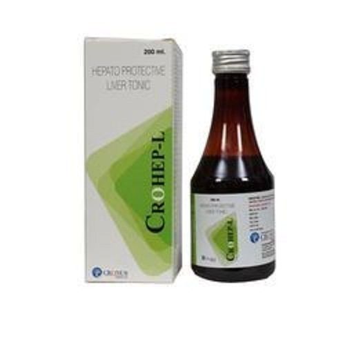 Crohep-L Hepato Protective Liver Tonic, Used To Treat Infections That Are Caused By Bacteria Medicine Raw Materials