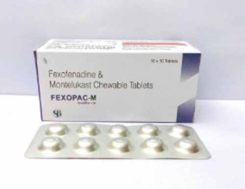 Fexofenadine And Montelukast Chewable Tablets