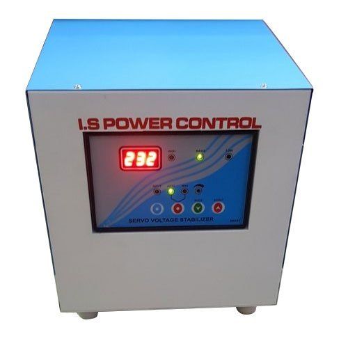 Heavy Duty 5 Kva Air Cooled Servo Voltage Stabilizer With Single Phase Input Voltage: 140 Volt (V)