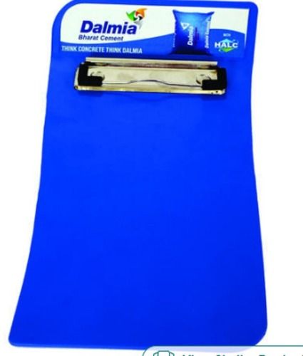 Light Weight Blue Color Plastic Promotional Clip Boards For Home, Office, School Use: Filter Paper