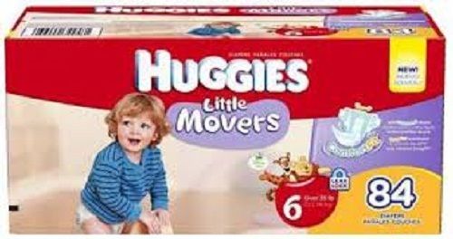  Little Movers Huggies डायपर, ड्राई अपर लेयर सॉफ्ट और स्मूथ रहता है 