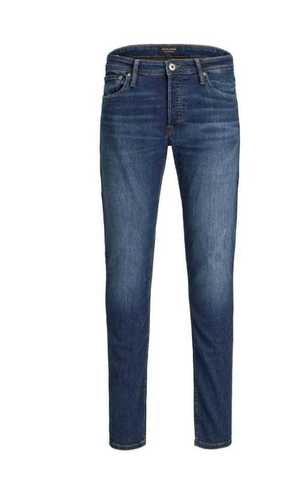 Men's Blue Jeans With High Quality Linen Material With Comfortable Plain Jeans