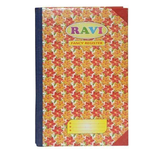 Light Weight. Rectangular Beautifully Printed Hardcover Writing Register Notebook For Office