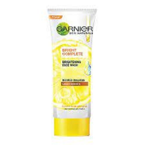 Remove Impurities Garnier Bright Complete Vitamin C No Harsh Chemicals Face Wash