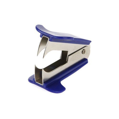 Light Weight Stainless Steel Blue And Silver Color Staple Pin Remover For Office, Home 