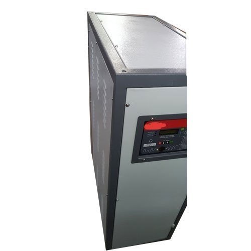 Three Phase Servo Voltage Stabilizer Black Silver Color 50 Kva Heavy Duty And Durable Input Voltage: 400 Volt (V)
