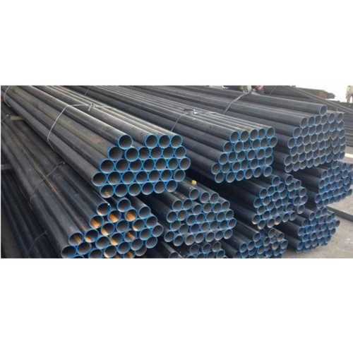 Welded Mild Steel Round Pipe, 5 - 20 Mm Thickness, 3-12 Meter Length