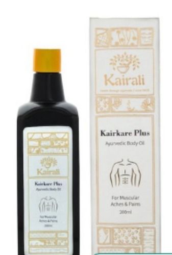 100% Ayurvedic Kairali Kairkare Plus Body Pain Relief Oil For Muscular Aches And Pains