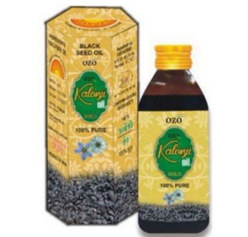 100 Percent Herbal Ozo Herb Kalonji Black Seed Oil Gold 50 Ml Liquid Foam