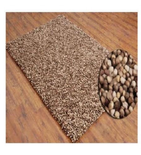 100 Percent Pure Cotton Fabric And Good Quality Rectangle Shaggies Rug 4 X 6 Feet Back Material: Hot Melt Adhesive