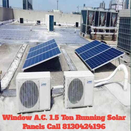 4 Kw Solar Panel Power System For Running 1.5 Ton Window A.C. Max System Voltage: 48.87 Volt (V)