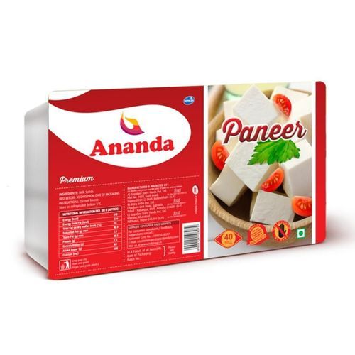 Best Price White Color Anand Primium Fresh And Pure Paneer, 200g Pack