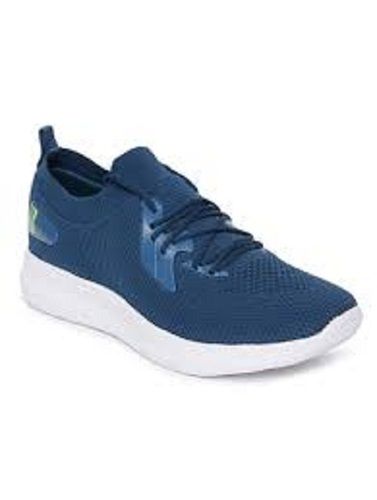 Comfortable And Light Weight Mens Sports Shoes Blue White Color For Casual Wear Insole Material: Pvc