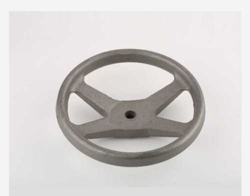 Steel Hand Wheel, Grey Color Coated, Thickness 20-40 Mm, Round Shape