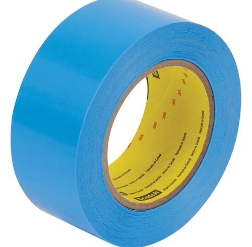 Blue Pvc Adhesive Tape Easy To Use Non Harmful Removable Traceless Strong And Durable