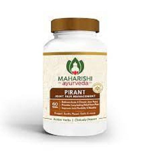 100% Herbal Supplement Maharishi Ayurveda Pirant Tablets Joint Pain 40 Tablets Age Group: Suitable For All Ages