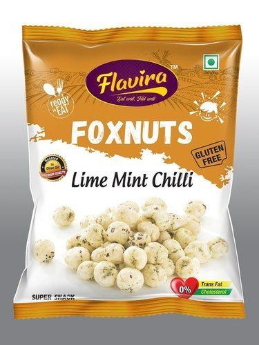 100 Percent Good Quality Flavira Foxnuts Lime Mini Chili Flavor Makhana 500 Gram