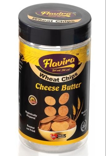 100 Percent Good Quality Flavira Roasted Cheese Butter Wheat Chips With 0% Trans Fat Packaging Size: 1 Kg