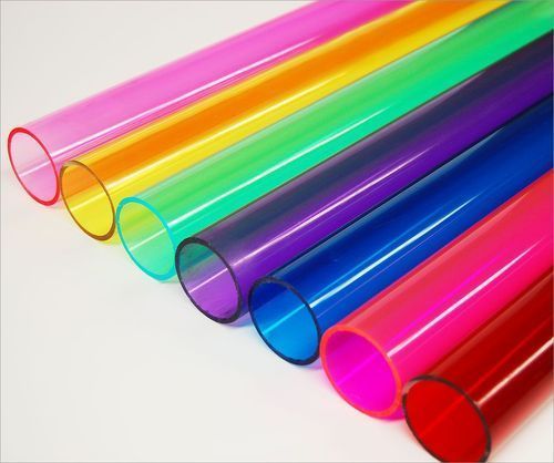 Acrylic 70-310 Mm Diameter Glass Colour Tube