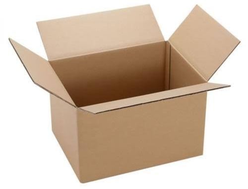 Paper Eco Friendly Industrial Brown Corrugated Box For Shipping Storage 7 Inches