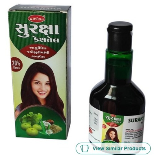 Black Herbal Ayurvedic Suraksha Hair Oil Traditionally Used To Promote Hair  Growth at Best Price in Surat | Gunnidhi Pharmacy
