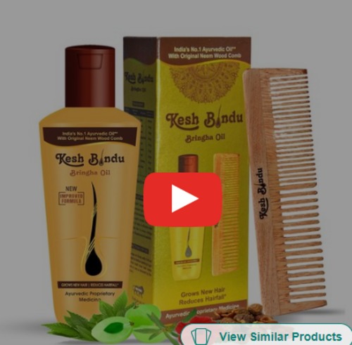 Yellow Herbal Kesh Bindu Bringha Hair Oil For Improve The Beauty And  Strength Of Your Hair at Best Price in Surat | Gunnidhi Pharmacy