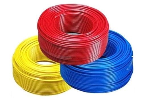 Multi Color Single Core Flexible Electric Cable For Domestic And Industrial Connections Armored Material: Rubber