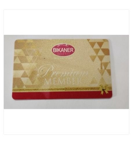 Rectangular Shape PVC Material Digital Printed Scratch Card Used For Event
