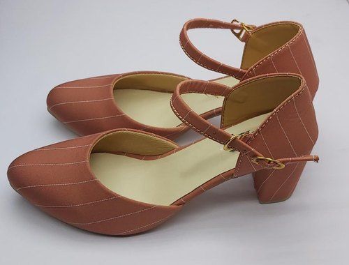 Buy Brown Peep Toe Heel Sandals by OCEEDEE Online at Aza Fashions.