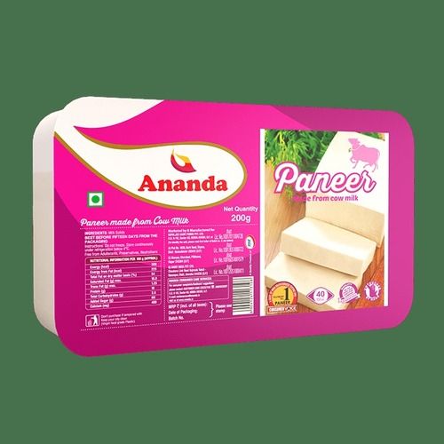 White Color Ananda Fresh Paneer With High Protein & 24%Fat Calories & 40 Gram Weight Age Group: Baby