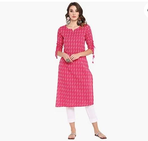 Buy online Pink Long Sleeve Kurta Pant Set from ethnic wear for Women by  Vbuyz for ₹1009 at 77% off | 2024 Limeroad.com