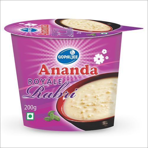 100 Percent Original And Natural Gopaljee Ananda Royal Rabri 200G Pack  Carbohydrate: 14.3 Grams (G)