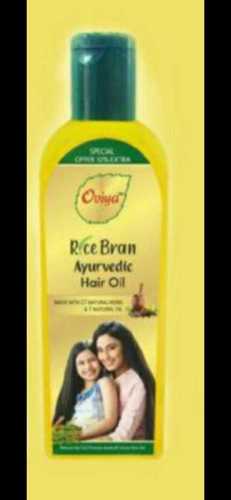100% Pure Rice Bran Ayurvedic Hair Oil For Stronger Scalp
