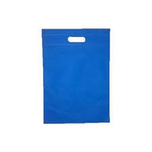 Blue Color Plain Pattern Non Woven Carry Bags With Handle For Shopping Handle Length: 5 Inch (In)