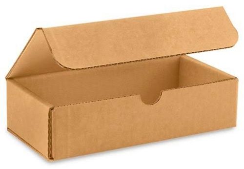 Brown Color Plain Rectangular Shaped Die Cut Corrugated Carton Box For Packaging