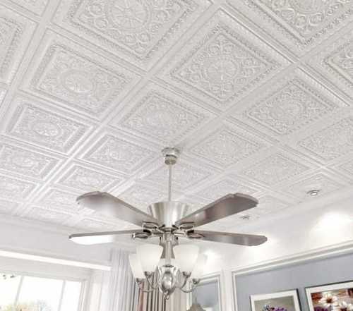 Cold Rolled Decorative Ceiling Tiles, Water Proof, Galvanised Surface