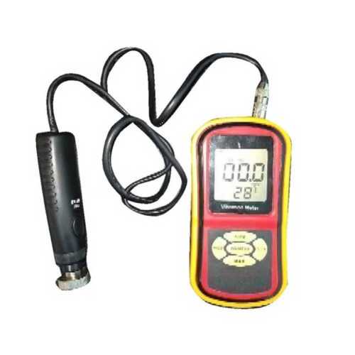 Digital Vibration Meter For Industrial, Humidity 95% Rh, Plastic Material