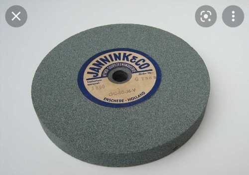 Grinding Wheel In Green Color And Round Shape, For Industrial Usage