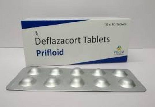 Prifoild Deflazacort Tablets, 10 X 10 Tablets