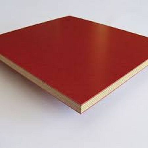 Red Color Strong And Highly Durable Plain Wood Shuttering Plywood Board Core Material: Harwood