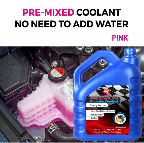 Ue Premium Radiator Coolant Ready To Use -Pink (5 Liter)